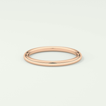 Yellow Gold Polished Classic Shank Wedding Band