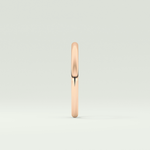 Yellow Gold Polished Classic Shank Wedding Band