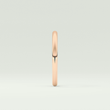 Yellow Gold Polished Classic Shank Wedding Band