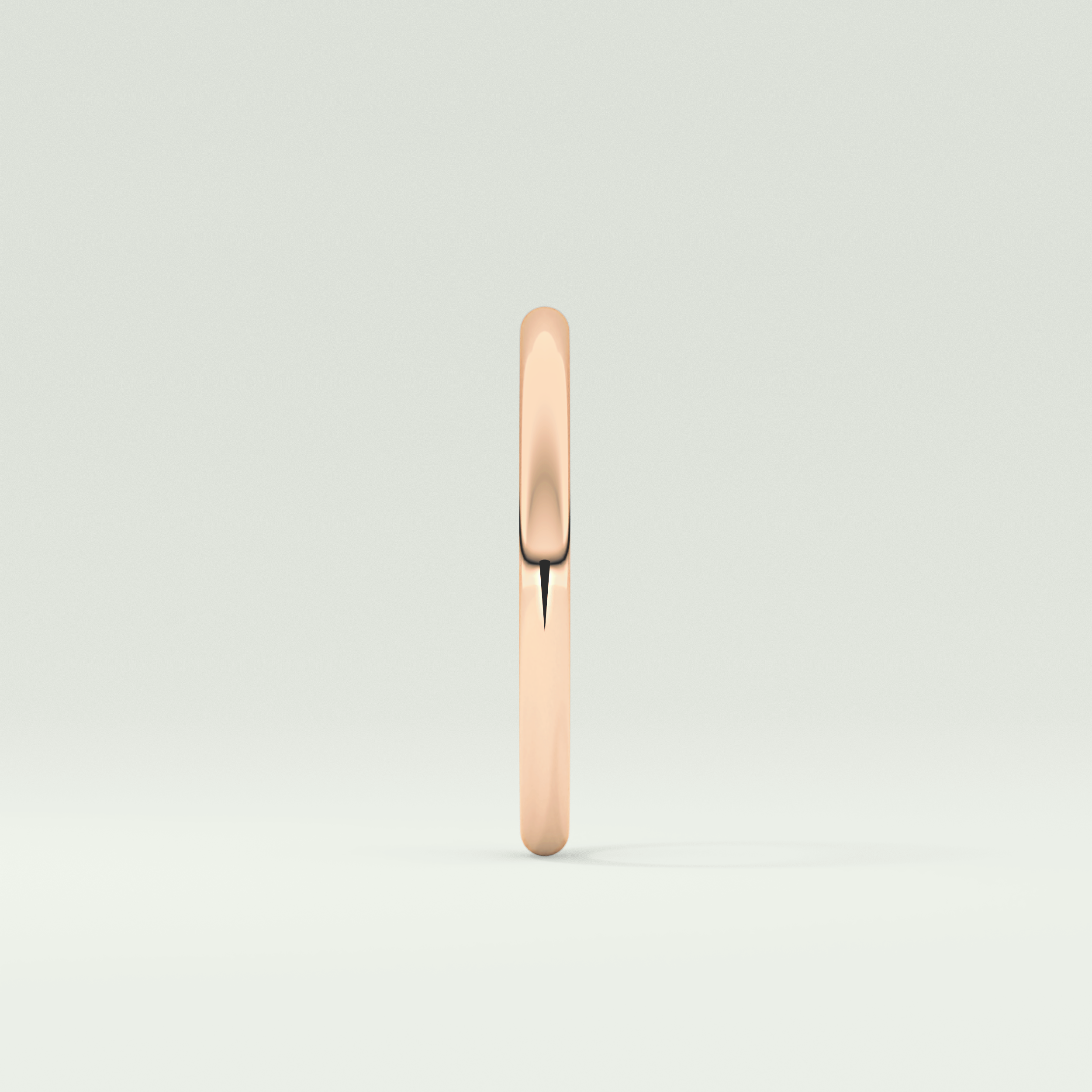 Yellow Gold Polished Classic Shank Wedding Band