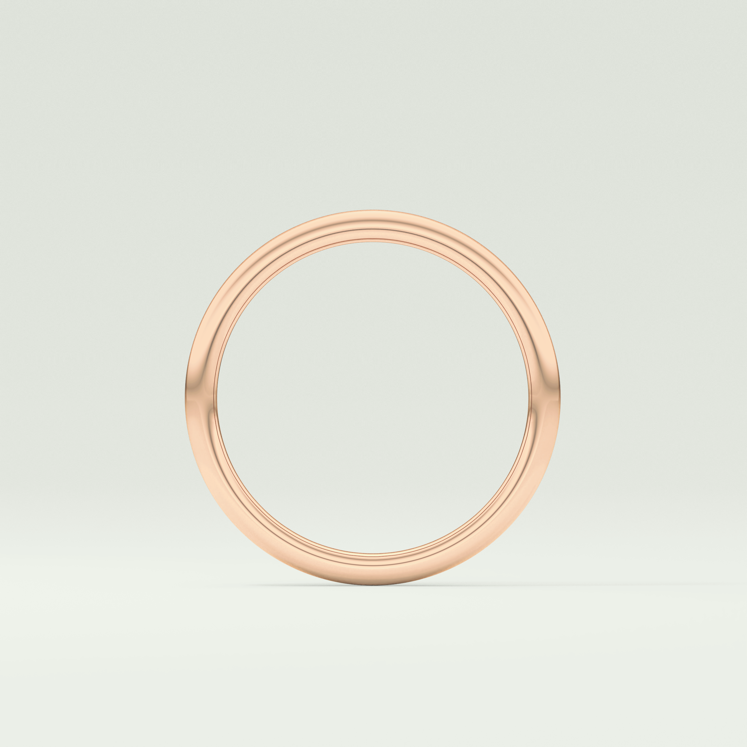 Yellow Gold Polished Classic Shank Wedding Band