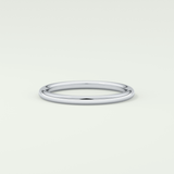 Yellow Gold Polished Classic Shank Wedding Band