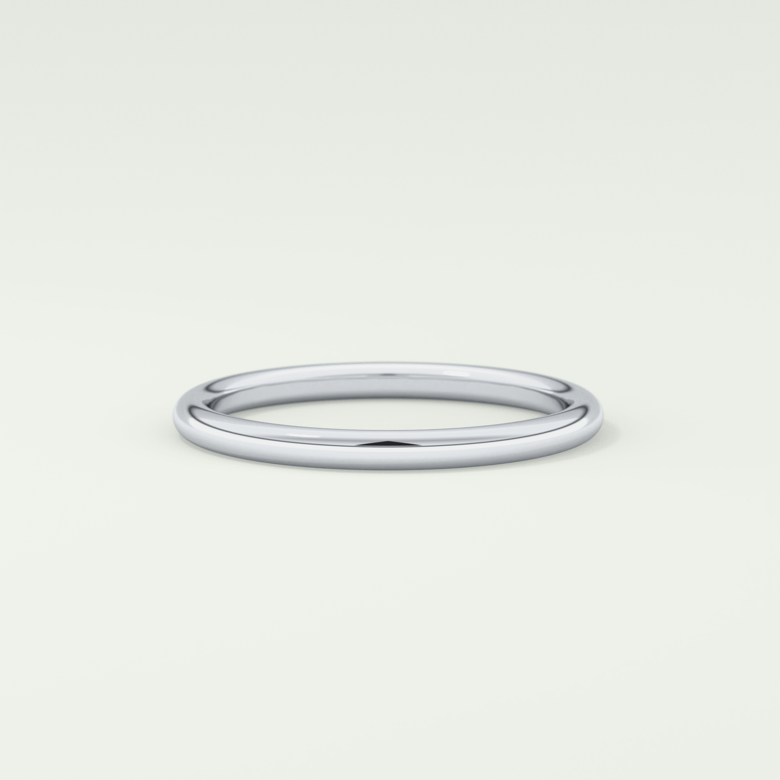 Yellow Gold Polished Classic Shank Wedding Band