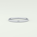 Yellow Gold Polished Classic Shank Wedding Band