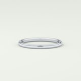 Yellow Gold Polished Classic Shank Wedding Band