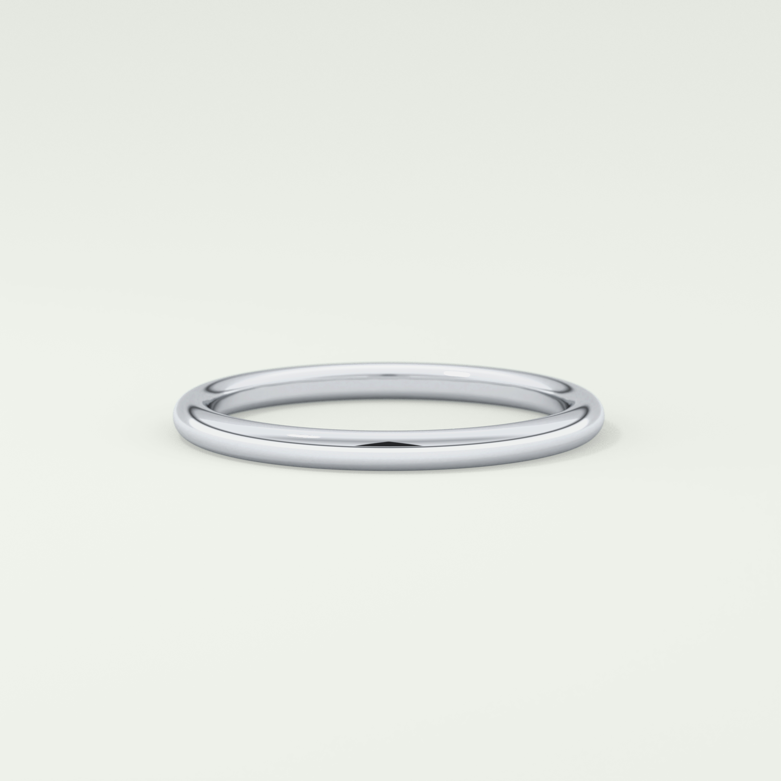 Yellow Gold Polished Classic Shank Wedding Band