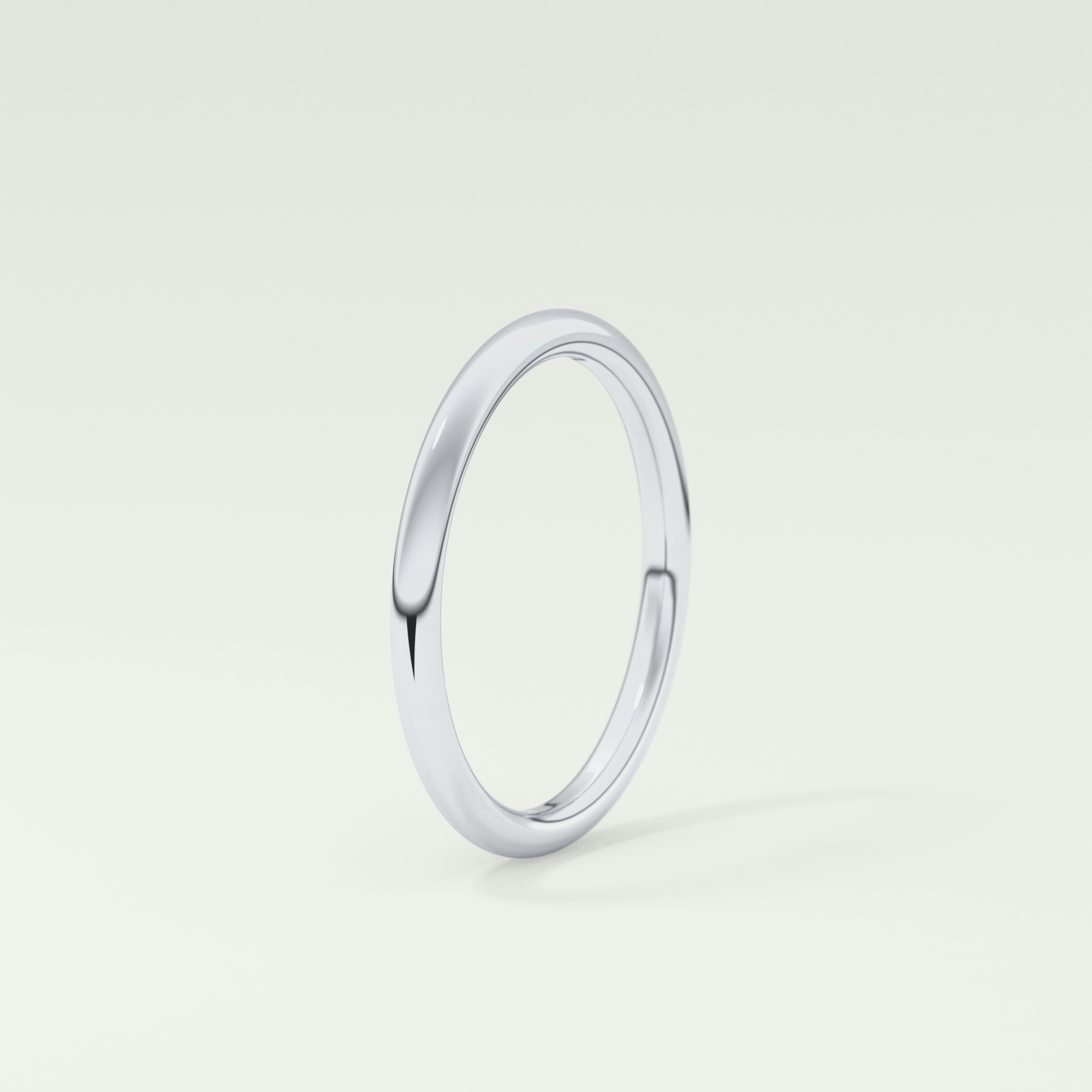 Yellow Gold Polished Classic Shank Wedding Band