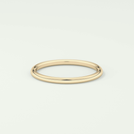 Sleek Simplicity Classic Shank Wedding Band