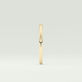 Sleek Simplicity Classic Shank Wedding Band