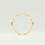 Sleek Simplicity Classic Shank Wedding Band