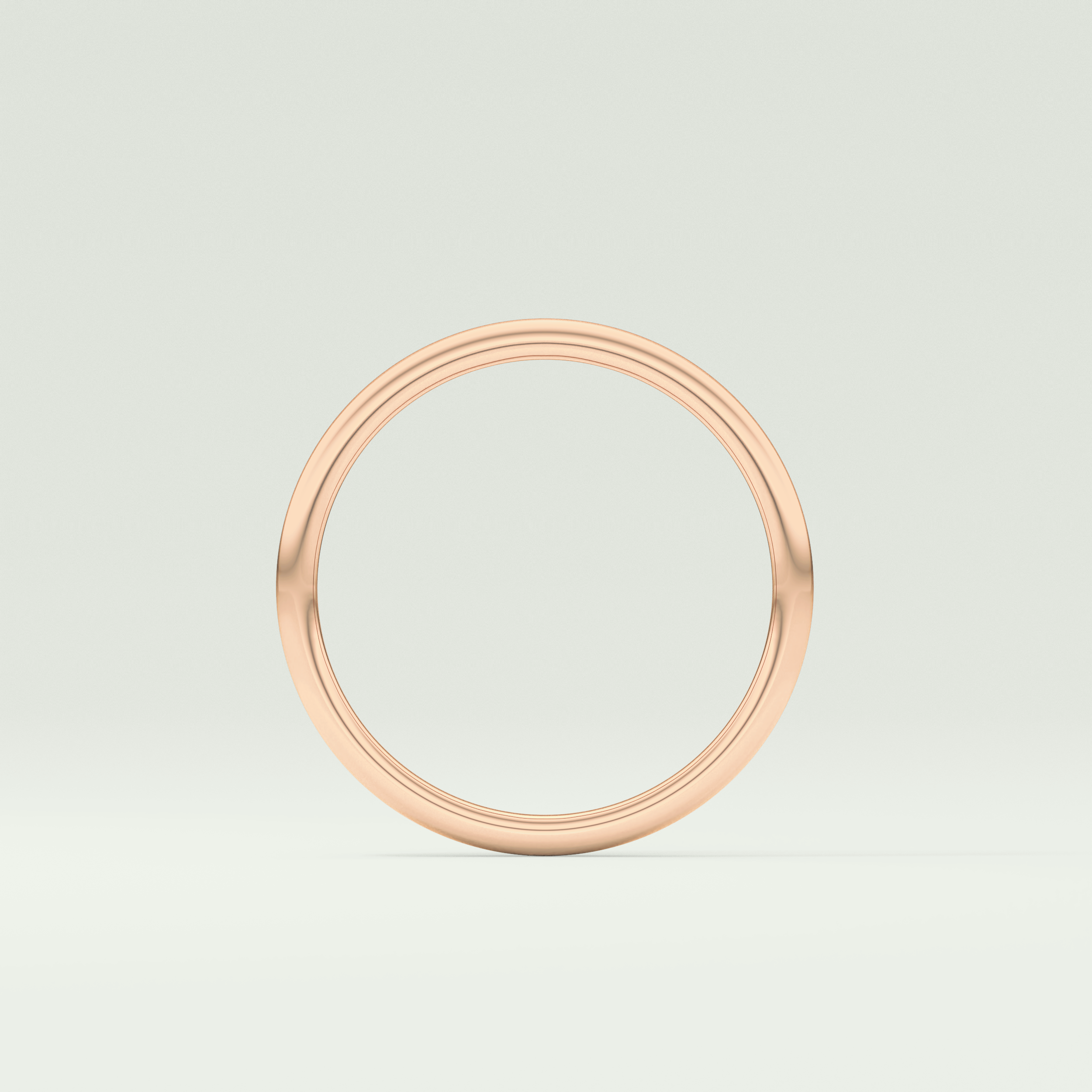 Sleek Simplicity Classic Shank Wedding Band