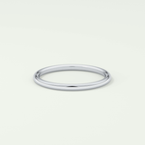 Sleek Simplicity Classic Shank Wedding Band
