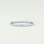 Sleek Simplicity Classic Shank Wedding Band