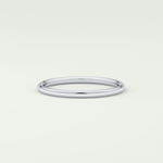 Sleek Simplicity Classic Shank Wedding Band