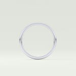 Sleek Simplicity Classic Shank Wedding Band
