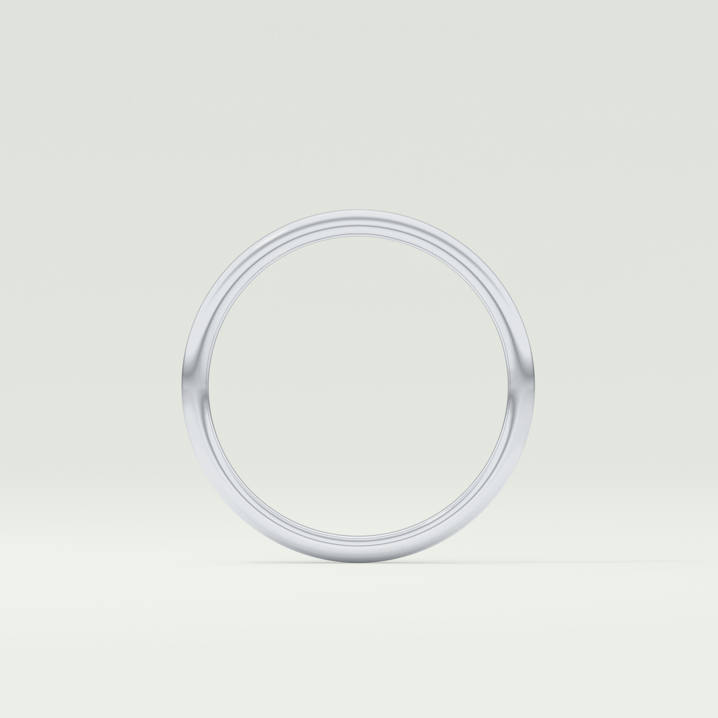 Sleek Simplicity Classic Shank Wedding Band