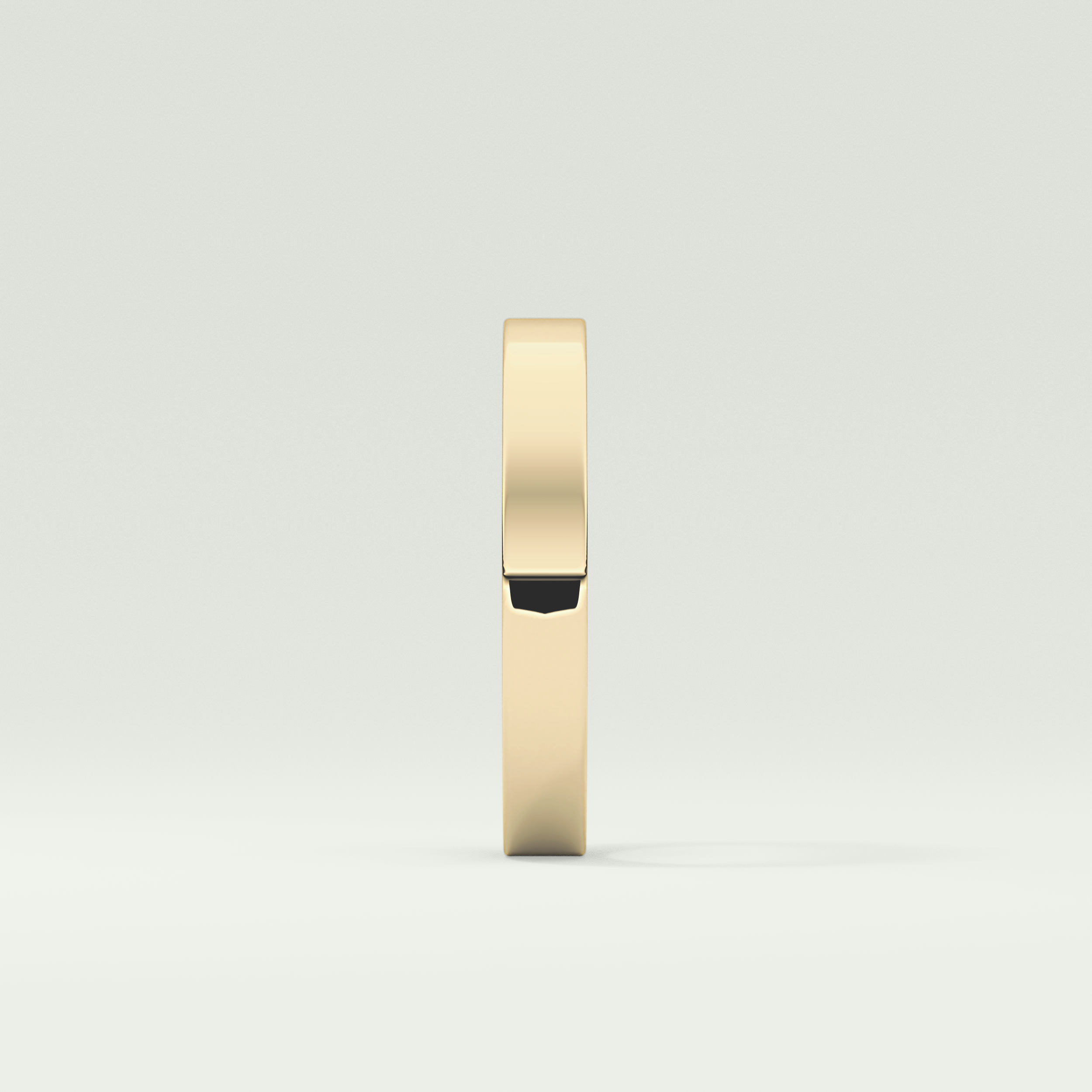 Solid Classic Shank Wedding Band