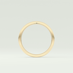 Solid Classic Shank Wedding Band