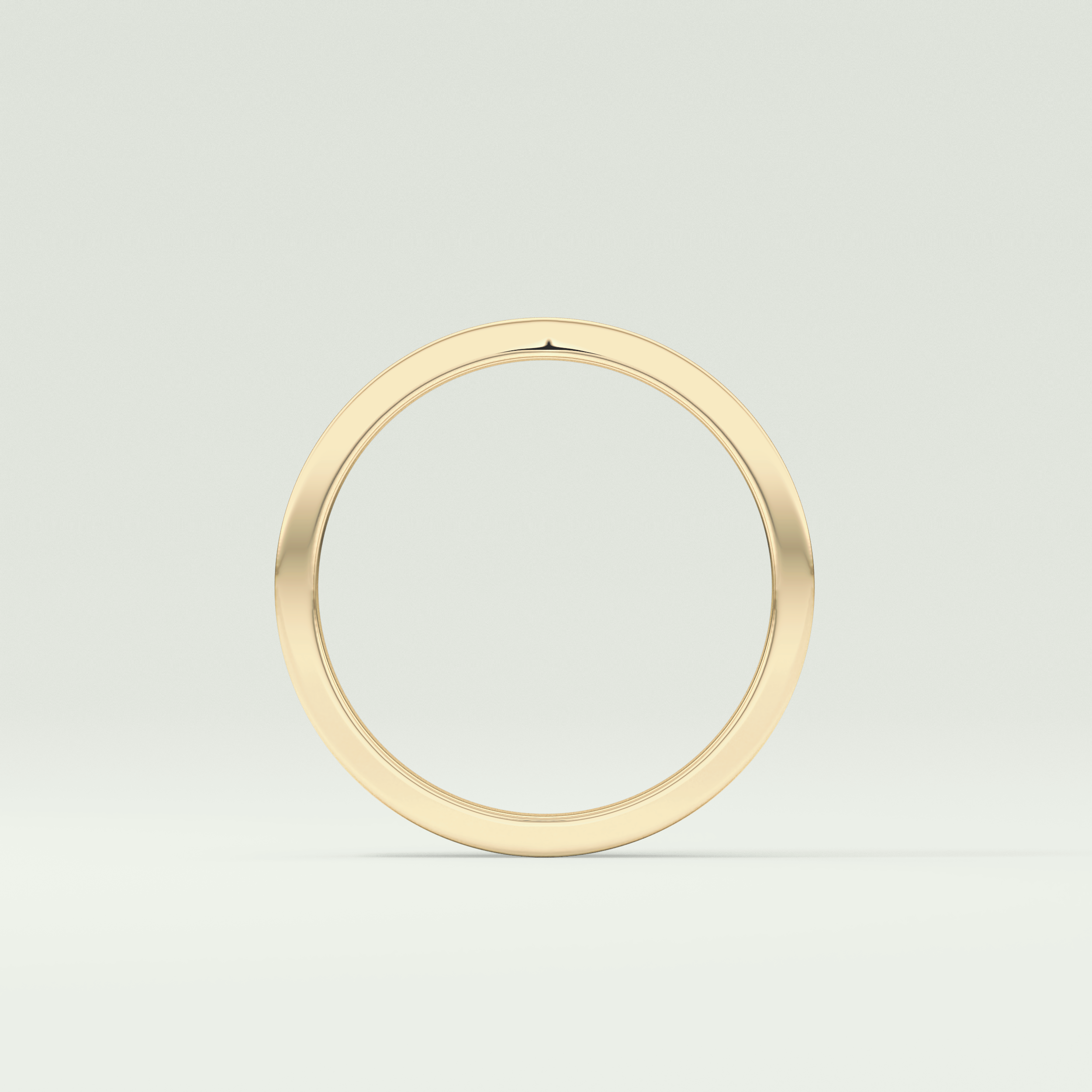 Solid Classic Shank Wedding Band
