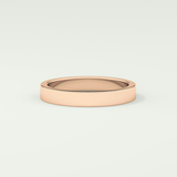 Solid Classic Shank Wedding Band