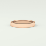 Solid Classic Shank Wedding Band