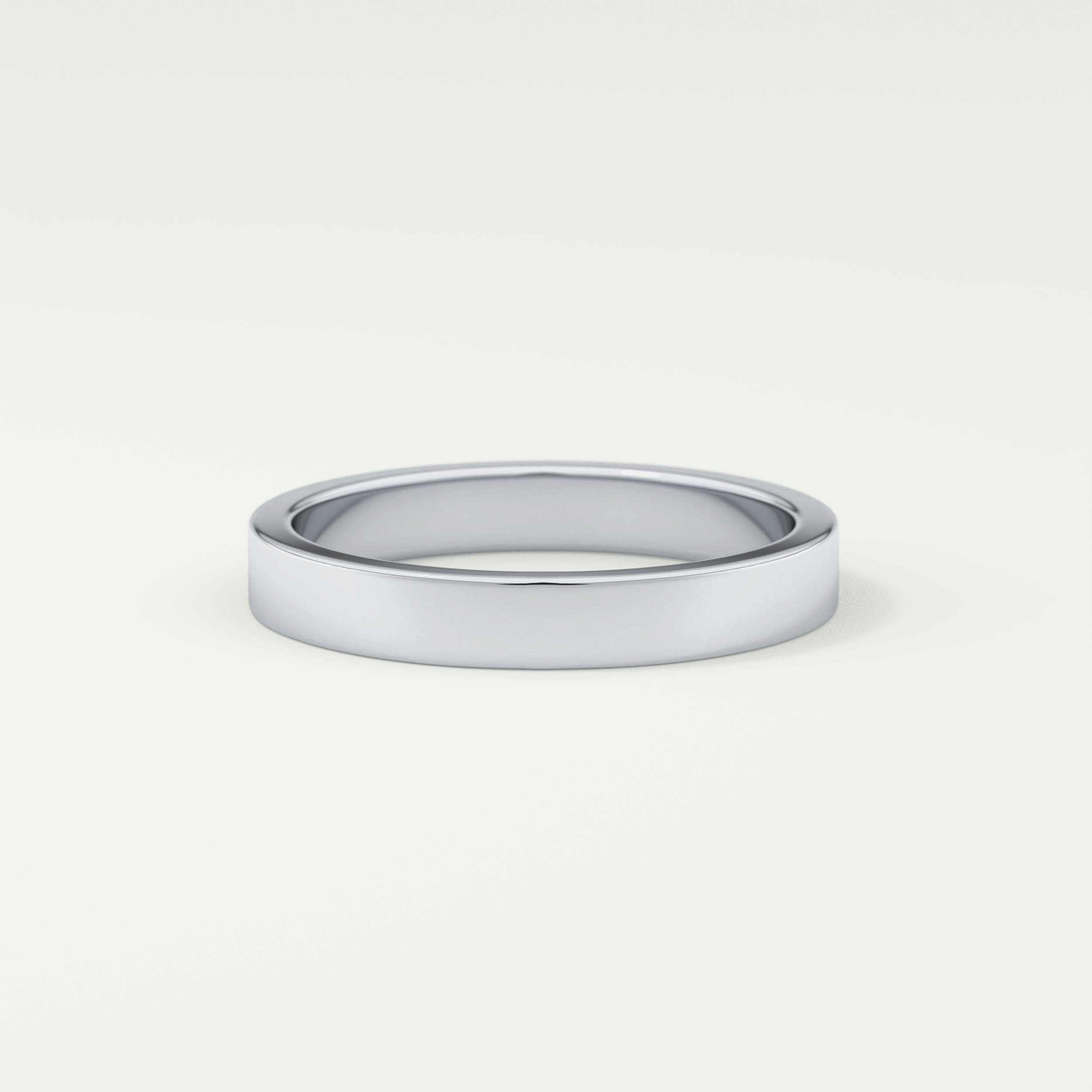 Solid Classic Shank Wedding Band