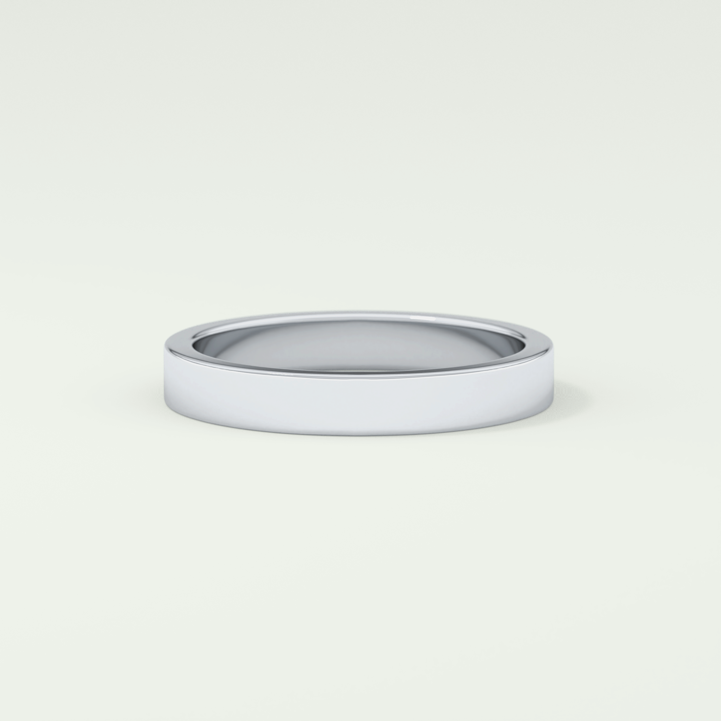 Solid Classic Shank Wedding Band