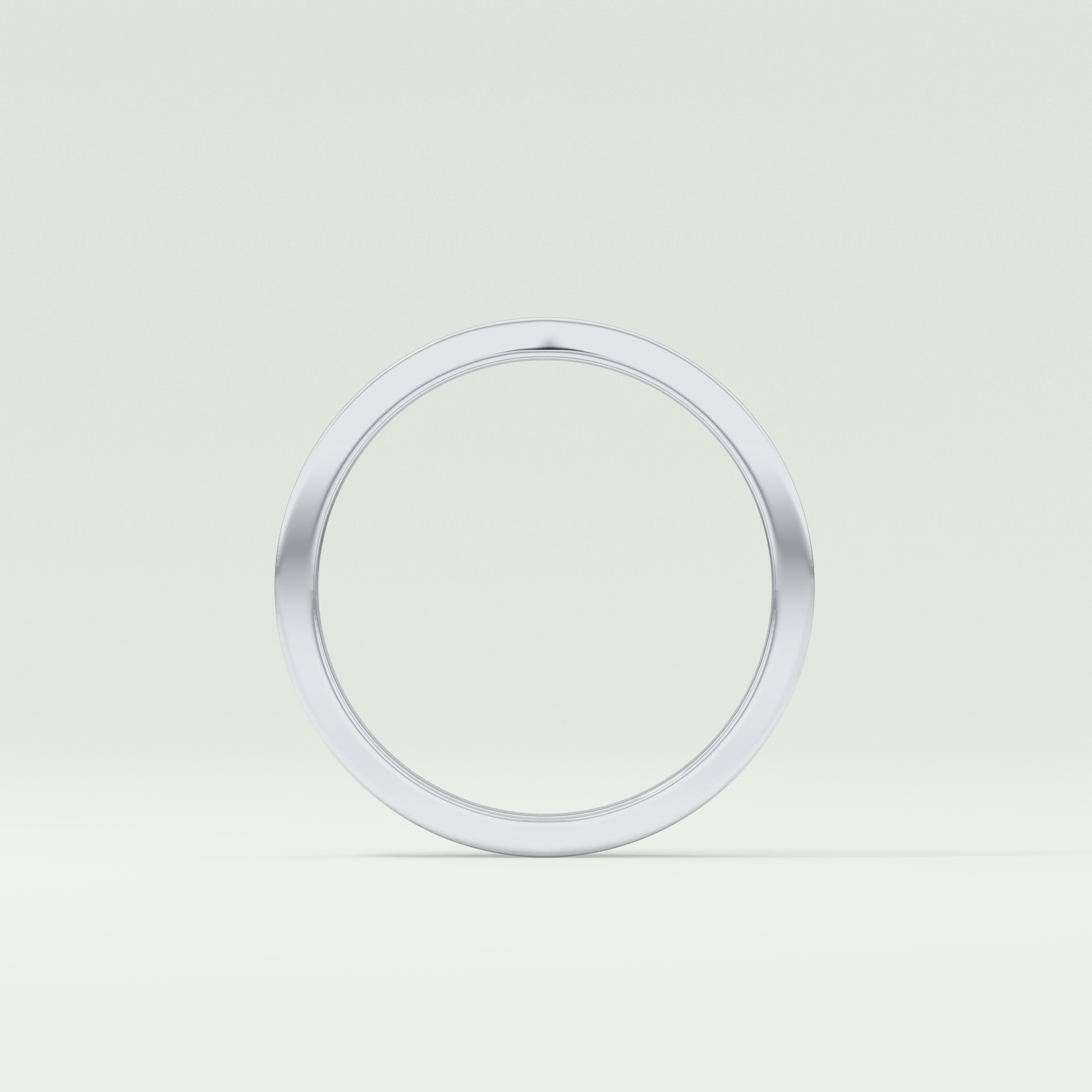 Solid Classic Shank Wedding Band