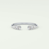 0.22 TCW Round Shaped Lab Grown Diamond Wedding Band