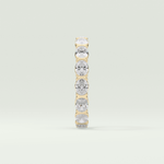 2.25 TCW Oval Shaped Lab-Grown Diamond Wedding Band 4