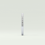 0.38 TCW Round Shaped Lab Grown Diamond Wedding Band