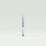0.38 TCW Round Shaped Lab Grown Diamond Wedding Band