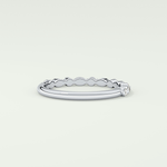 0.32 TCW Round & Marquise Shaped Lab Grown Diamond Wedding Band