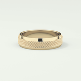 Textured CVD Wedding Band