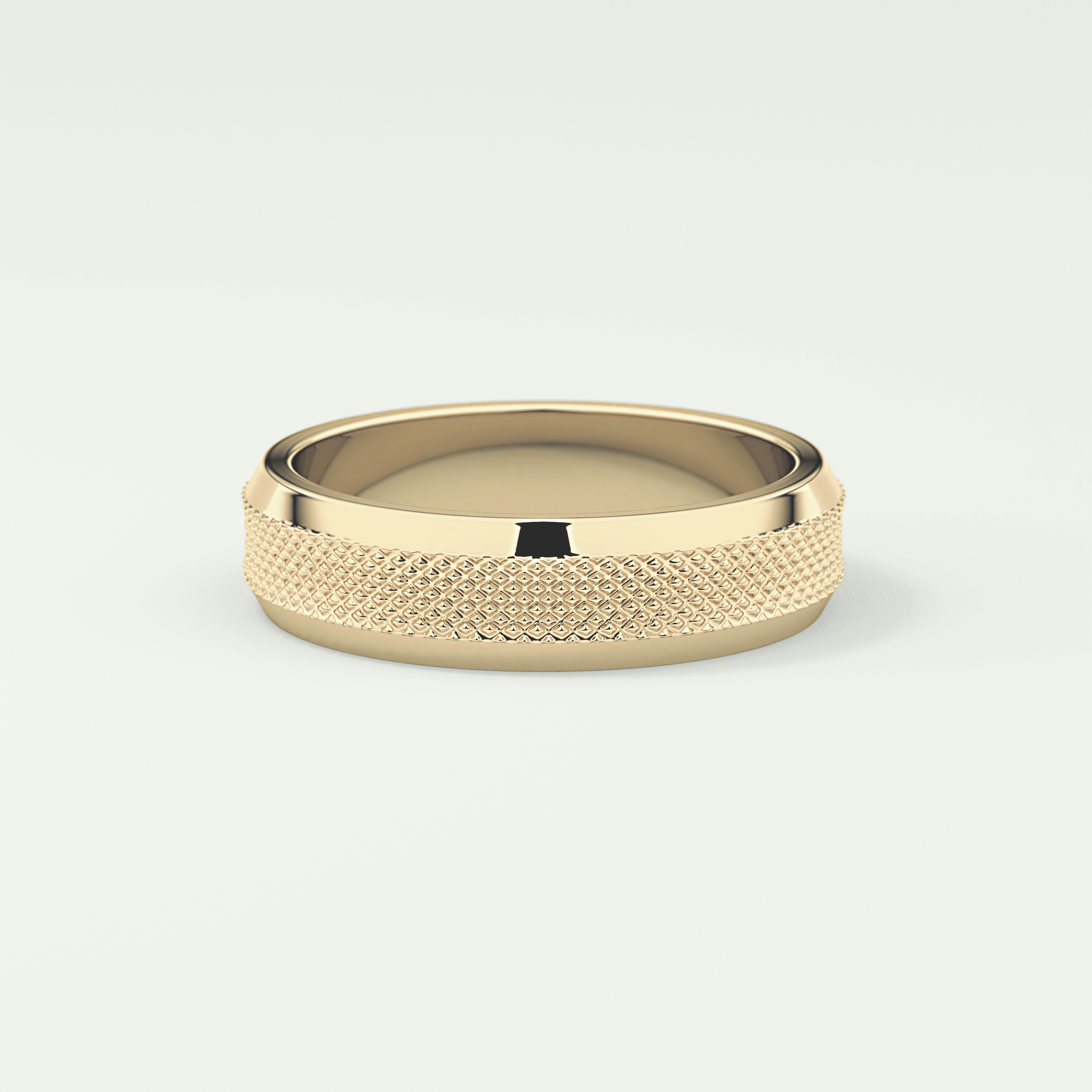 Textured CVD Wedding Band