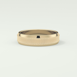 Textured CVD Wedding Band
