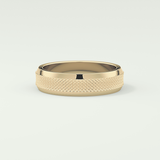 Textured CVD Wedding Band