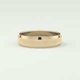 Textured CVD Wedding Band