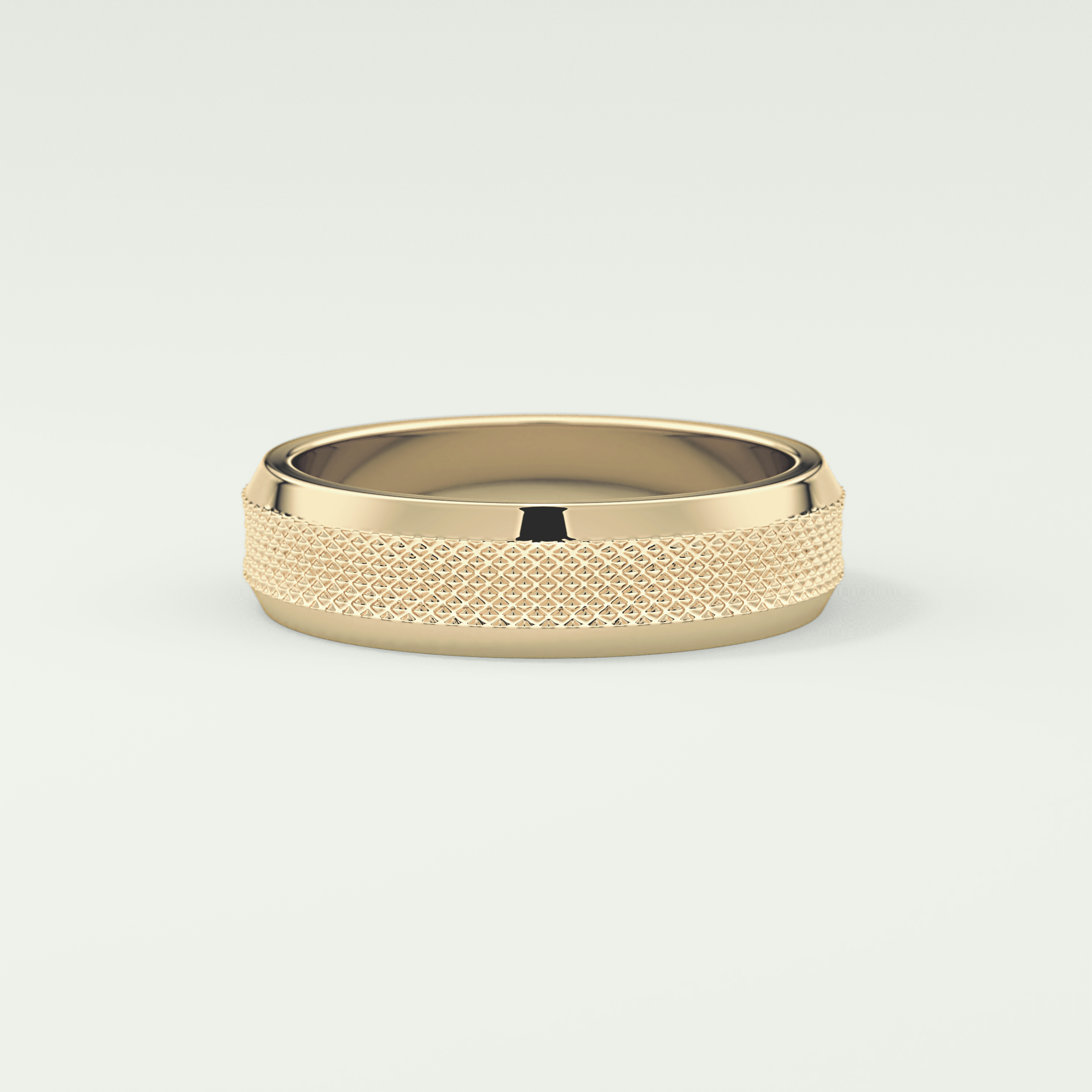 Textured CVD Wedding Band