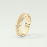 Textured CVD Wedding Band