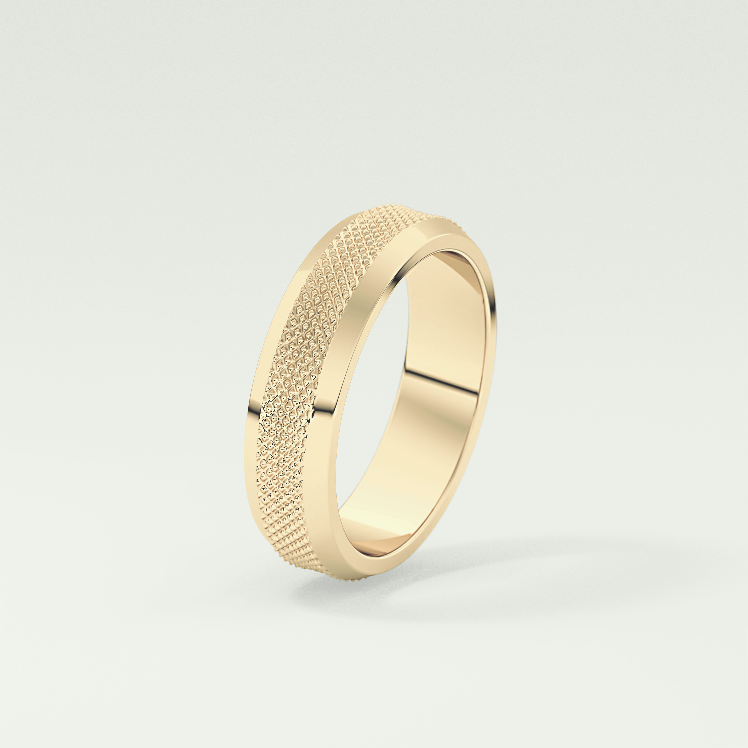 Textured CVD Wedding Band