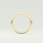 Textured CVD Wedding Band