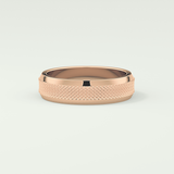 Textured CVD Wedding Band