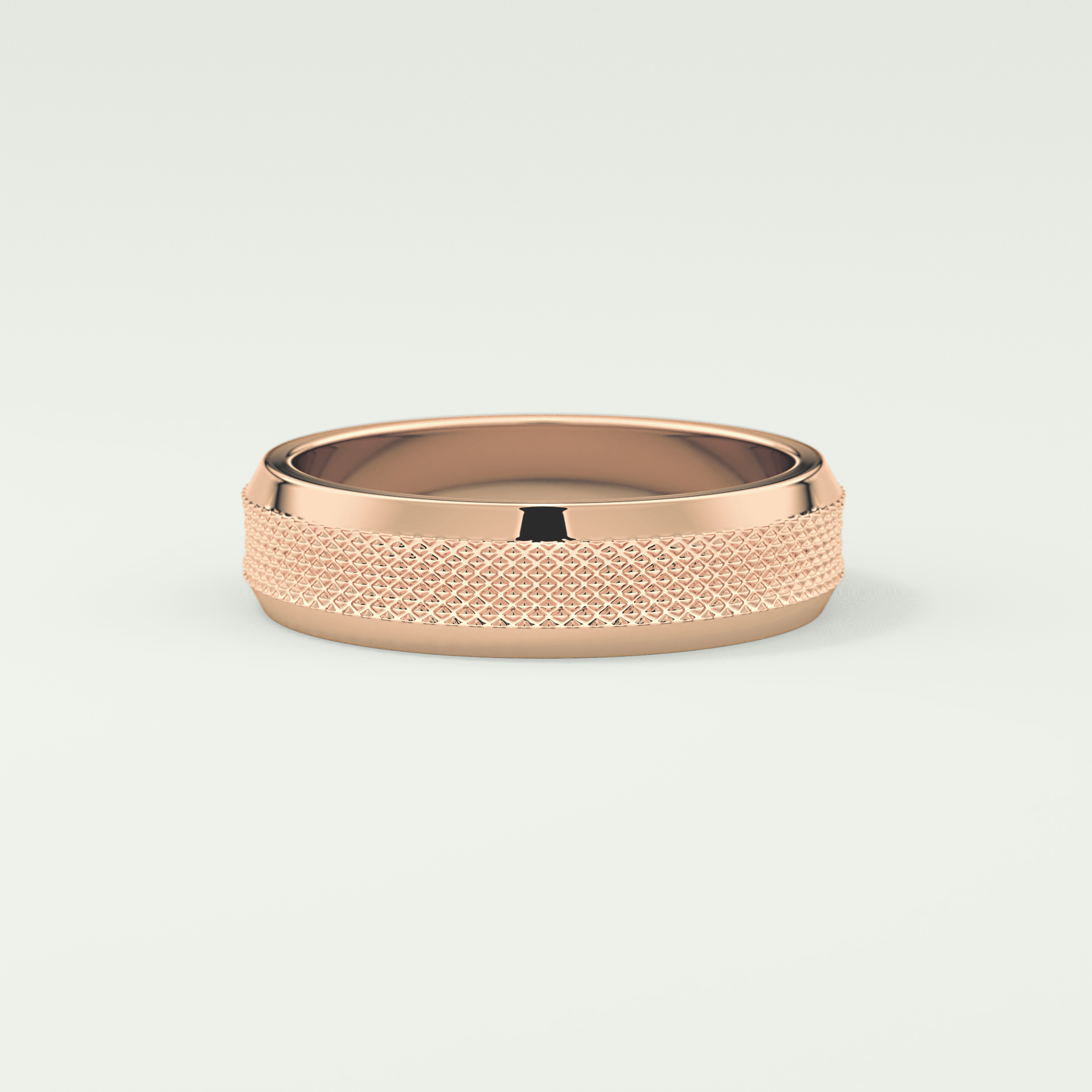 Textured CVD Wedding Band