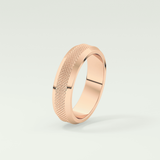 Textured CVD Wedding Band