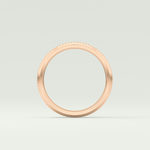 Textured CVD Wedding Band