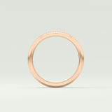 Textured CVD Wedding Band