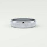 Textured CVD Wedding Band