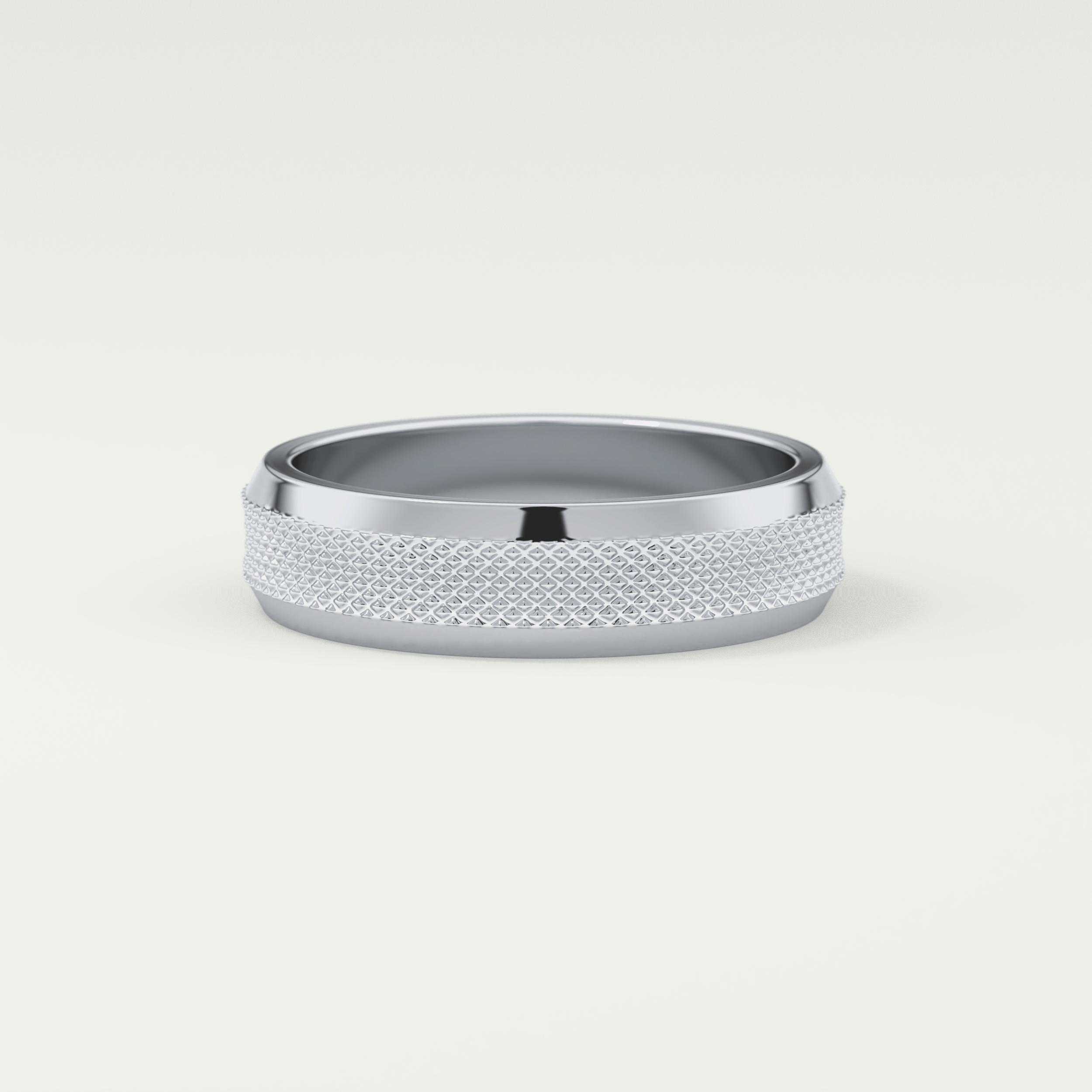 Textured CVD Wedding Band