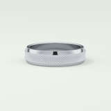 Textured CVD Wedding Band